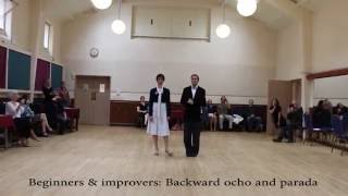 Tango directions » Backward ocho \u0026 Grapevine variations - 18.09.2016