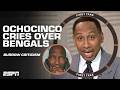 Chad Ochocinco CRIES over the Bengals 😭 Stephen A. & Shannon don't hold back 😆 | First Take