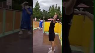 He Thought He Could Withstand The Splash 💦