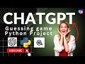 Python - Chat GPT + Python project - Open ai chatgpt course