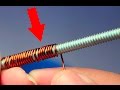 Build your electric magnet in 30 seconds 🔴 Tutorial Build your electric magnet in 30 seconds 🔴 Tutorial