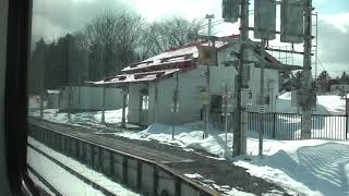 JR富良野線　美瑛→富良野【キハ150形・731D】　2019.03.29　JR Furano Line