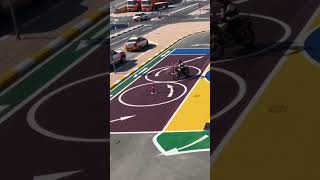 Passing Exercise 3 "Figure 8" or "Infinity" maneuver in motorcycle driving test #drivinglicense