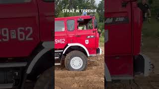 Szkolenie straży w terenie #osp #psp #offroad #car #fire #polska #truck #firetruck #fireman #straz