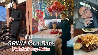 Get Ready With Me for a Date *valentine’s day* | GRWM Vlog | LexiVee