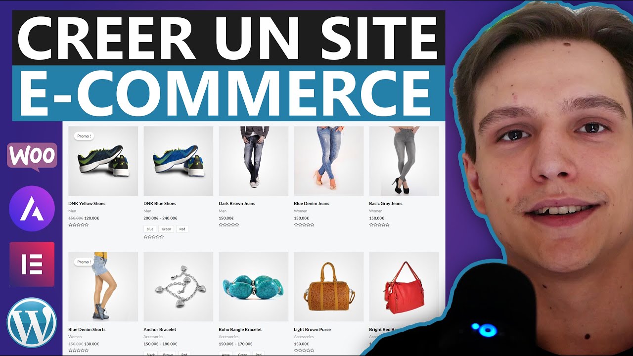 Comment Créer Un Site E-commerce Avec WordPress | Woocommerce ...