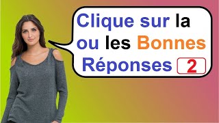 Vidéo 16 | Alignement \u0026 Milieu | Clique sur la ou les bonnes réponses | Exemple 2