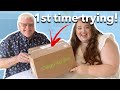 FIRST TIME TRYING DEGUSTA BOX! unboxing the June box in July with DAD!