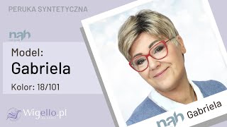 NAH: Gabriela 18/101 - peruka syntetyczna krótka z grzywką