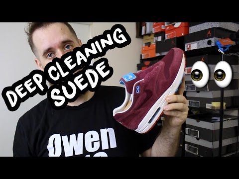 How To Deep Clean Expensive Suede Shoes (Parra Cherrywood Air Max 1) How To Deep Clean Expensive Suede Shoes (Parra Cherrywood Air Max 1)
