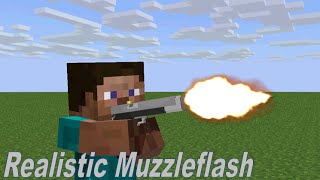 Realistic Muzzleflash - Mine-Imator Test