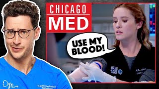 Doctor Reacts To Chicago Med's Wildest Scenes