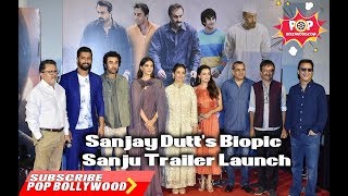 Sanjay Dutt's Biopic Sanju Trailer Launch | Ranbir Kapoor | Sanjay Dutt | Sonam Kapoor | Raju Hirani