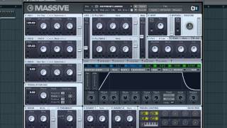 Arpeggios with Stepper in NI Massive + Free Presets