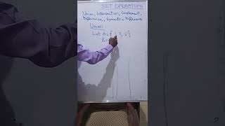 Master Set Operations in Math | Union, Intersection, Difference, Complement & Symmetric Difference