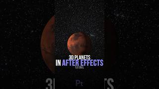 Create 3D Planets After Effects Tutorial