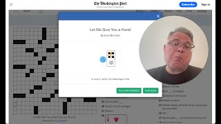 A great puzzle is in the cards... Washington Post Sunday Crossword by Evan Birnholz, 2 June 2024