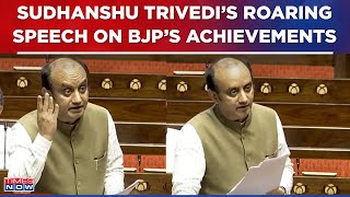 Sudhanshu Trivedi Eye-Opening Speech In Parliament, Lists 'Proud Achievements' Of BJP | Sansad News