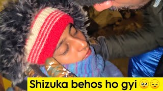 Shizuka aankh nhi khol rhi 😔🥺@robinvlogs01 @nacreationvlogs