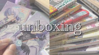 【unboxing】にじさんじ￤Dytica HappyPack￤漫画購入品￤開封動画￤グッズ開封￤社会人オタク￤vlog