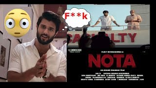 #Nota Teaser Official, Trailer, Vijay Devarakonda Telugu Movie. #trailer, #teaser, #making