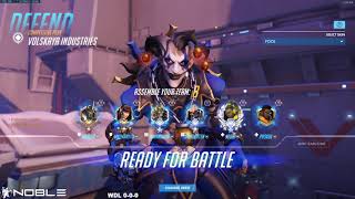 AQUAMARINE INSANE JUNKRAT GAMEPLAY OVERWATCH SEASON 31 TOP 500