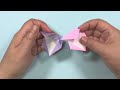 【折り紙】素敵なクリスマスリースの折り方　origami　christmas wreathe【音声解説あり】 ばぁばの折り紙