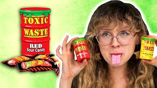 Irish People Try Toxic Waste Sour Candy