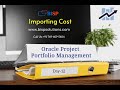 Oracle PPM | Importing Cost | Oracle Project Portfolio Management Cloud#12