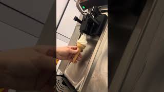 Carpigiani 161 ice cream machine on test with fresh mix