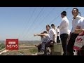 Where are Palestinian rockets being fired towards? BBC News