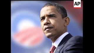 Barack Obama said his election would help change the country and the world, as the Democratic presid
