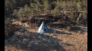 Dronetur til Kosvatnet for sjekk av Tipi