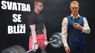 JAK VYPADÁM V OBLEKU NA SVATBU? DOTAHY 300 KG | Den 14