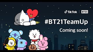 【TikTok】最新BT21濾鏡上線！宇宙明星帶你乘坐飛碟來趟外太空之旅