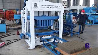 Kaidong/kaiqian QT4 22D cheap manual hydraulic concrete block making machine