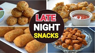 4 READY TO COOK CHICKEN SNACKS || Late Night Snacks by (YES I CAN COOK) #FrozenChicken #ReadyToFry