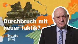 Gegenoffensive stockt: Was die Ukraine jetzt anders macht | Oberst a.D. Richter bei ZDFheute live