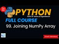Join NumPy Array in Python | NumPy concatenate | NumPy stack hstack vstack dstack Function