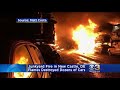 junkyard fire in new castle destroys dozens of cars