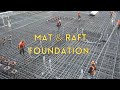 MAT FOUNDATION / RAFT FOUNDATION CONSTRUCTION VERY UNIQUE TECHNIQUE #Construction #Amazing #Civil