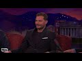 a fan asked jamie dornan for a photo at a urinal conan on tbs