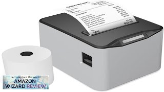 Bisofice Thermal Receipt Printer 80mm Desktop Direct Thermal Printing USB+LAN Connection Review