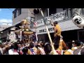 蒲田八幡神社 例大祭神輿 2016年8月7日 part.3 南蒲田二丁目町会前