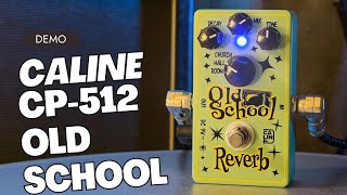 Caline CP-512 Old School Reverb pedal demo