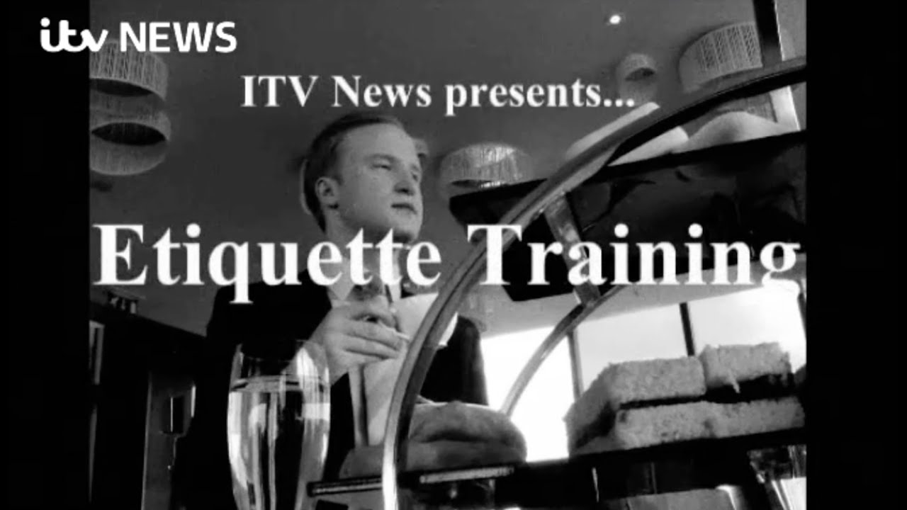 Itv News Etiquette Training With William Hanson Youtube