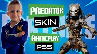 FORTNITE | Predator skin gameplay | PS5 footage in 4K