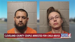 Cleveland County couple arrested for child abuse