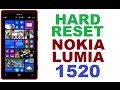 HOW TO HARD RESET, WIPE DATA FACTORY RESET NOKIA LUMIA 1520