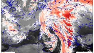 Meteo.gr: Κακοκαιρία Βικτώρια. Η κίνηση του χαμηλού από το διάστημα. 11/11-14/11 2019